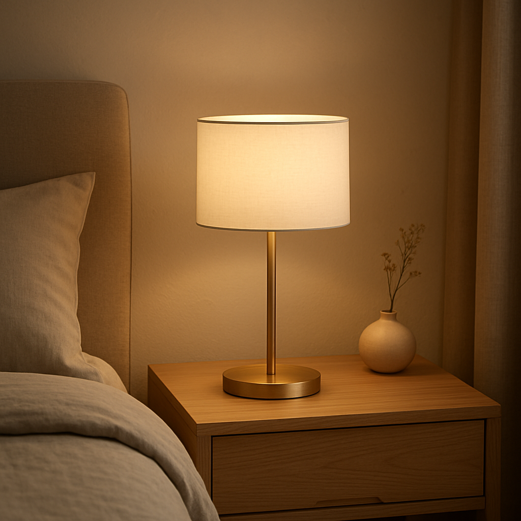 Lampe de chevet design pour une ambiance lumineuse et chaleureuse dans votre chambre