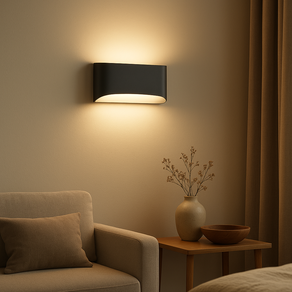 Applique murale LED extérieure moderne pour éclairer et décorer votre jardin
