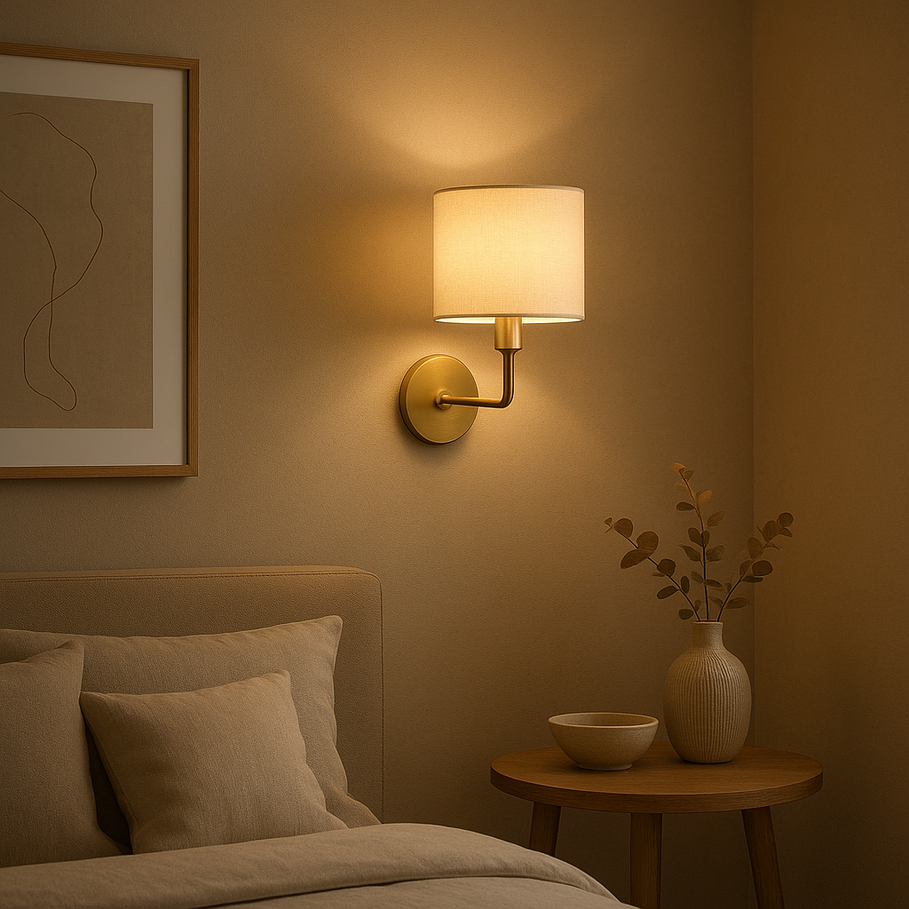 Applique murale design pour salon, éclairage d'ambiance moderne et élégant