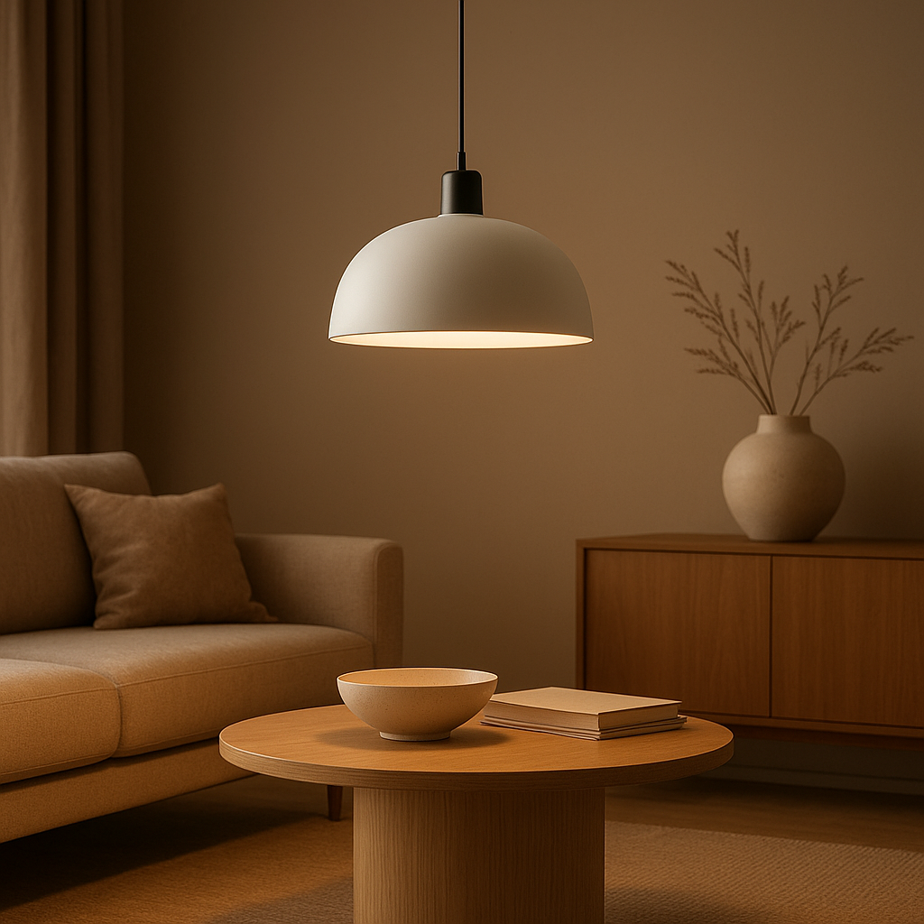 Suspension luminaire design pour éclairer votre plan de travail cuisine avec élégance et lumière directe