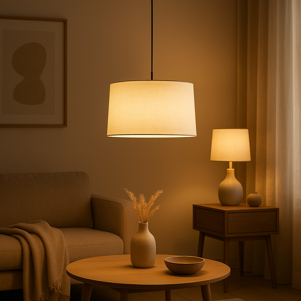 Suspension lumineuse design pour éclairer votre intérieur avec élégance et modernité