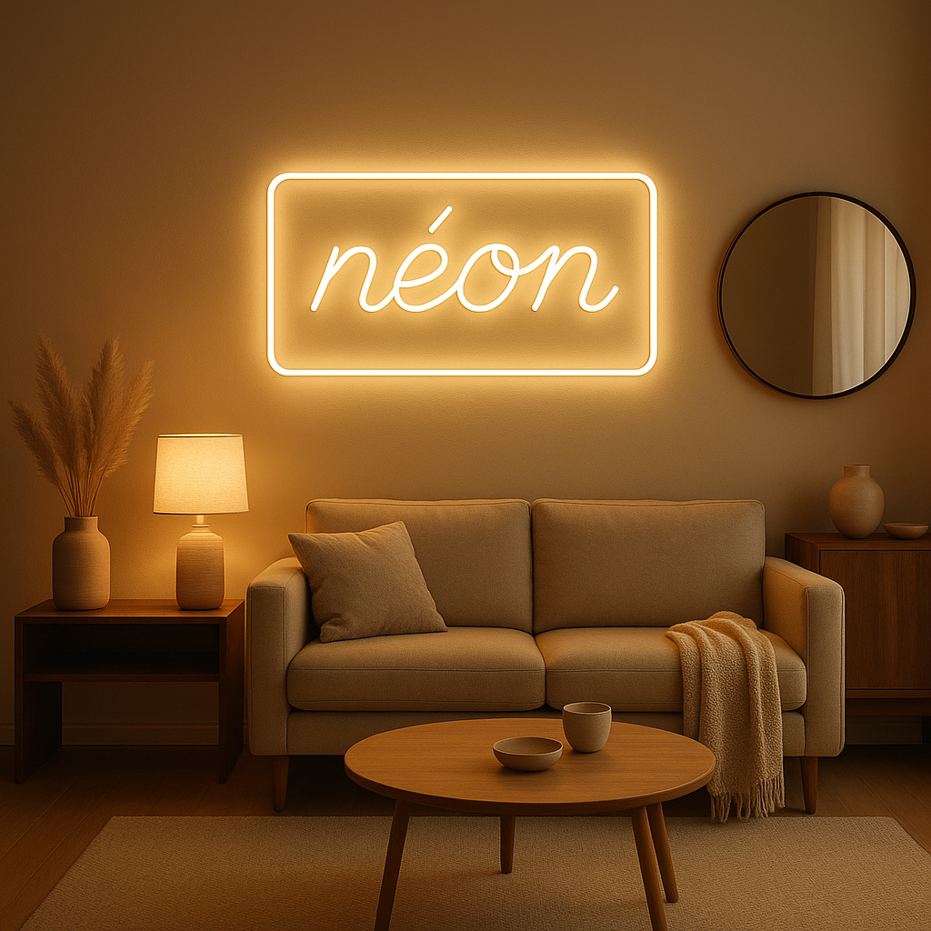 Lampes néon LED multicolores pour décorer votre intérieur avec style et modernité