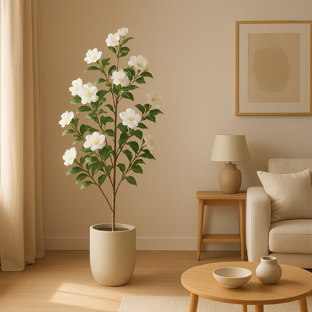 Fleurs artificielles extérieur résistantes aux intempéries pour une décoration durable