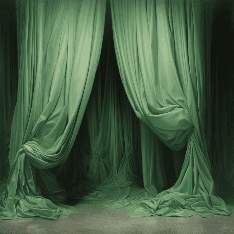 Un rideau vert sauge, doux et apaisant, qui évoque la nature et crée une atmosphère relaxante dans votre intérieur.
