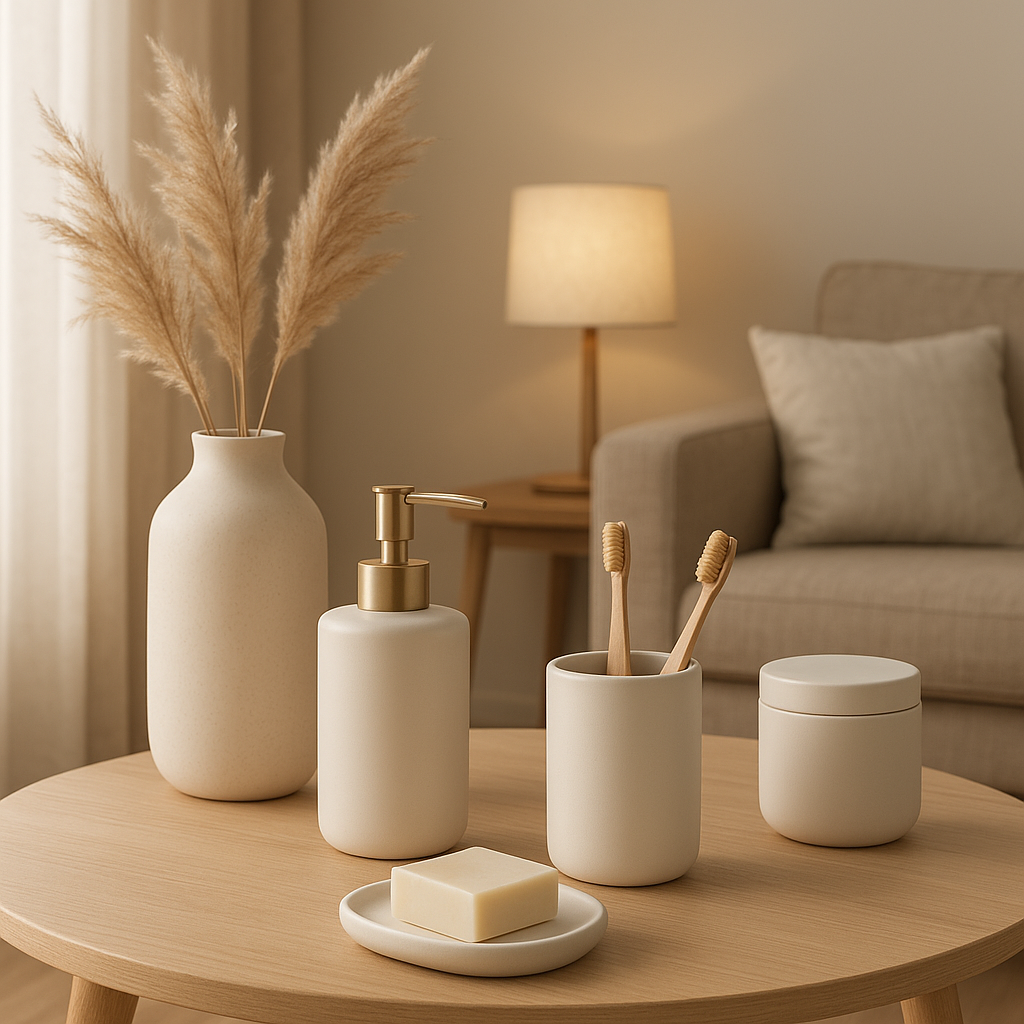 Accessoires de salle de bain design pour une déco élégante et fonctionnelle