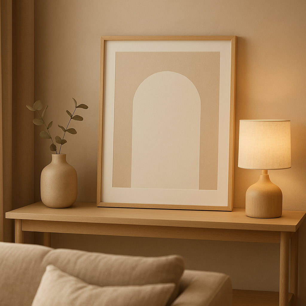 Cadre photo original et design pour personnaliser votre décoration murale intérieure.