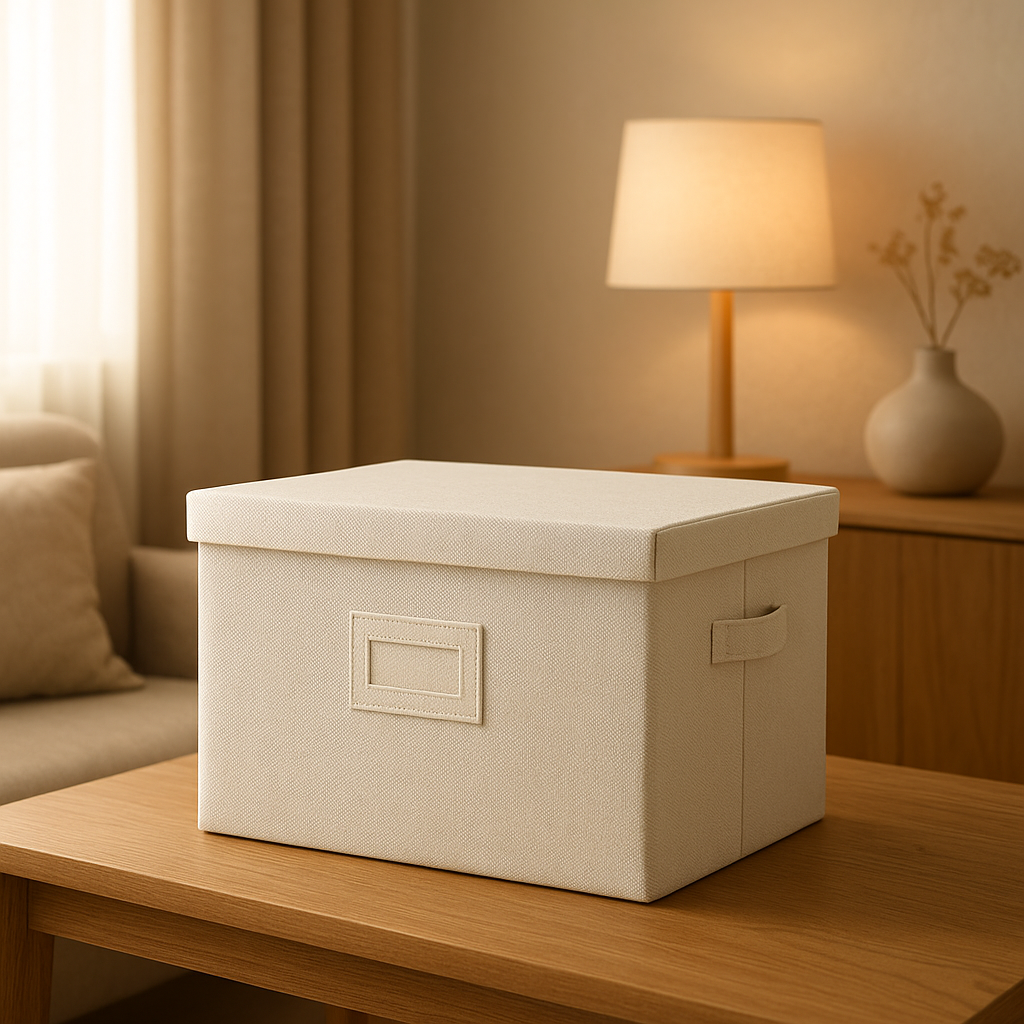 Boîte de rangement salle de bain en osier naturel pour organiser vos essentiels