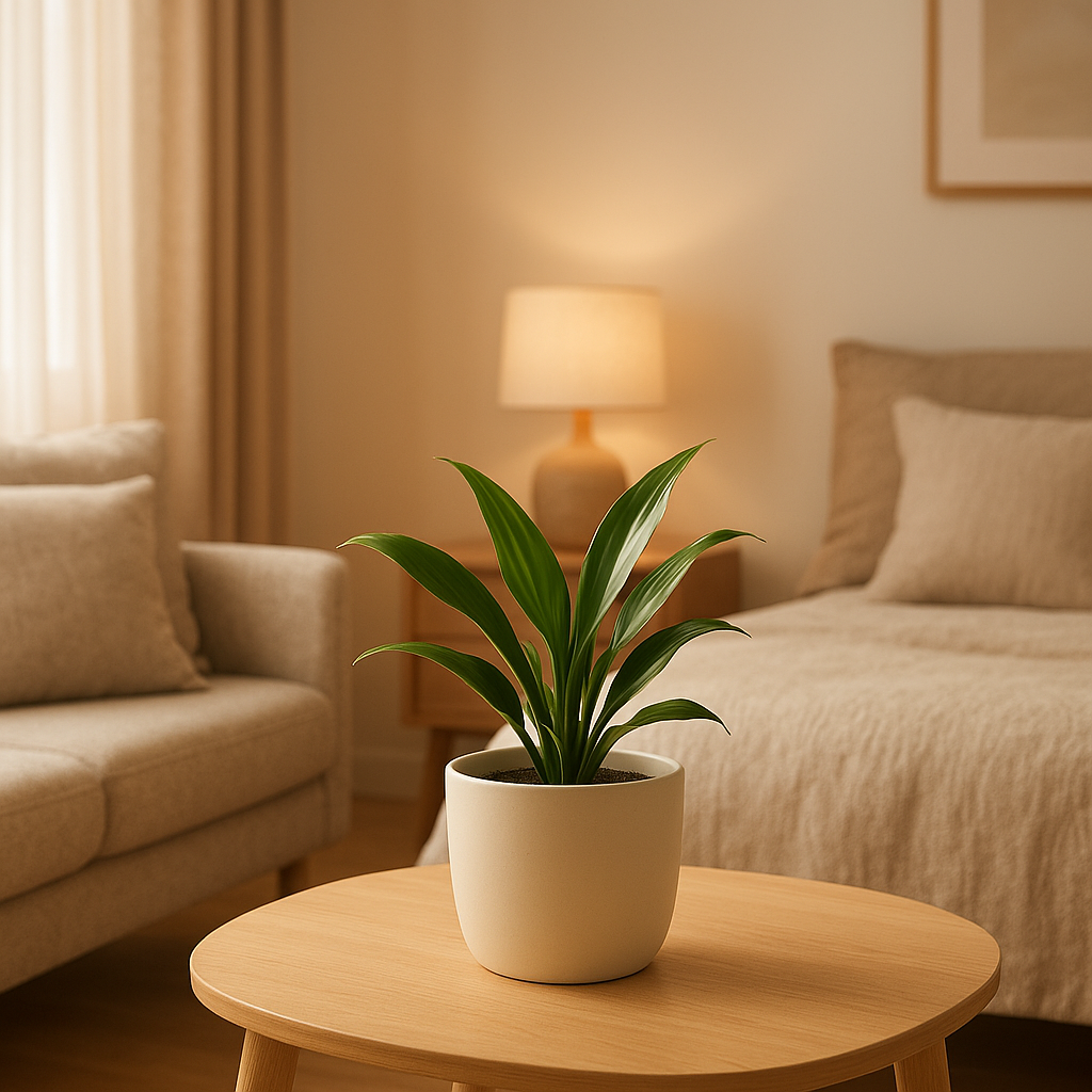 Pot de fleur intérieur design pour plantes vertes, apportant une touche naturelle à votre décoration.