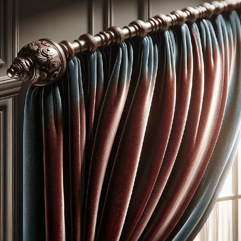 Un rideau passe tringle au design épuré, idéal pour habiller vos fenêtres avec simplicité et élégance.