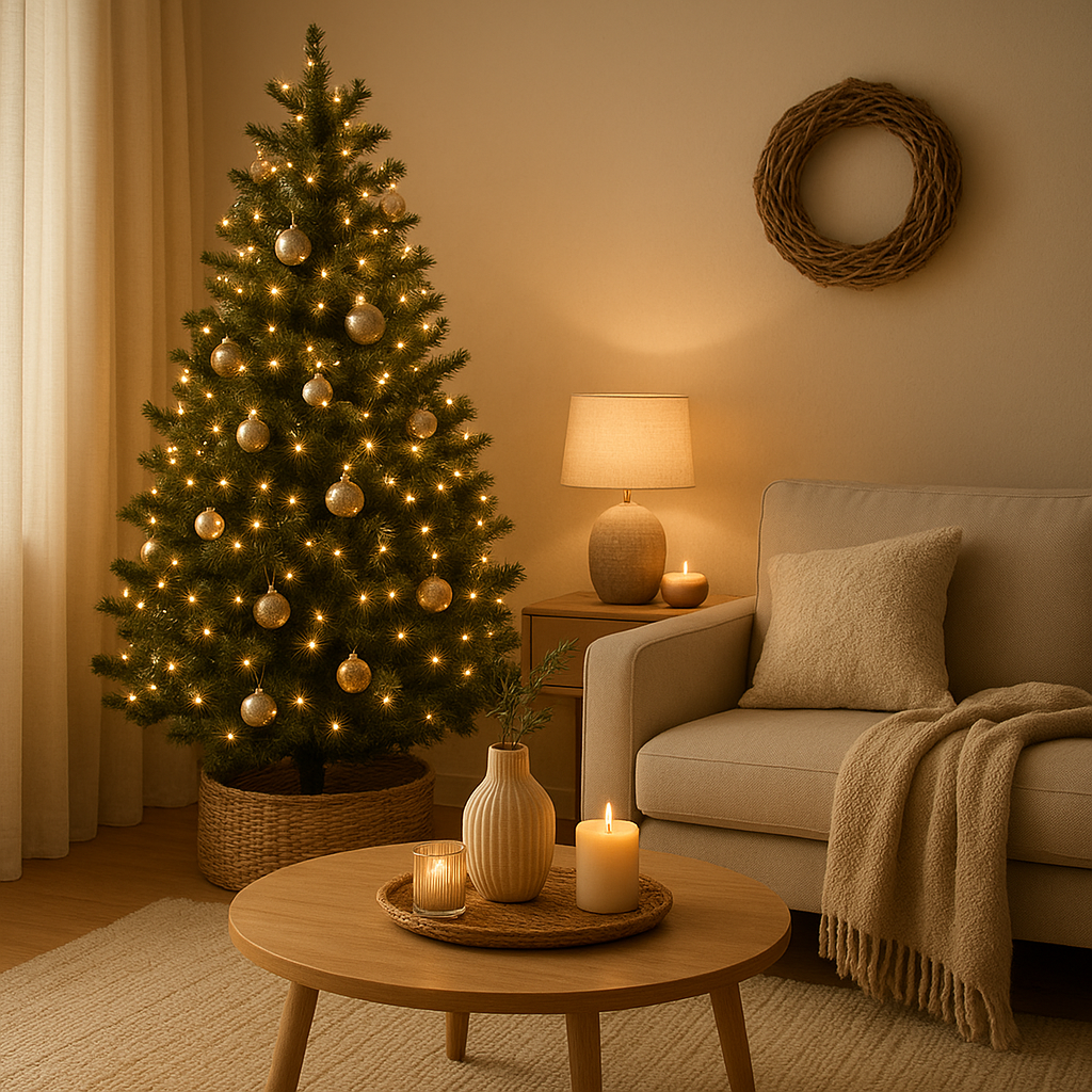 Décoration de Noël extérieure lumineuse pour embellir votre jardin en hiver