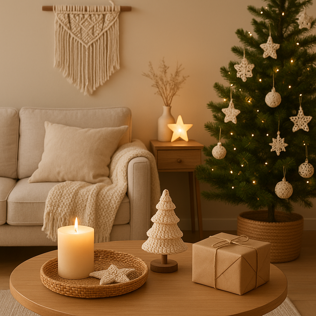 Décoration de Noël fait main pour une déco intérieure unique et chaleureuse