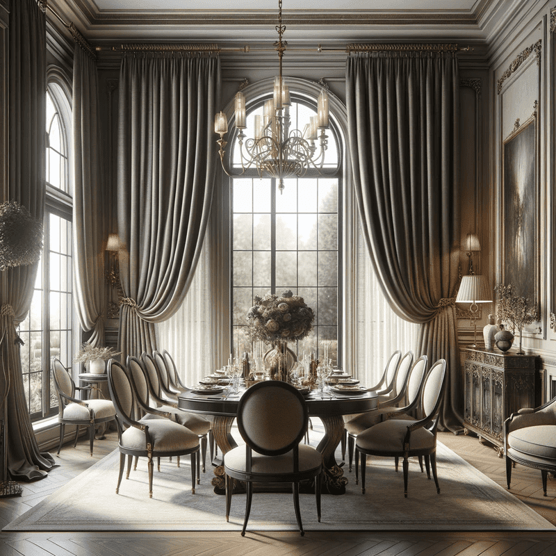 Des rideaux uniques pour chaque fenêtre, apportant une touche d'élégance et de personnalité à chaque pièce de votre intérieur.