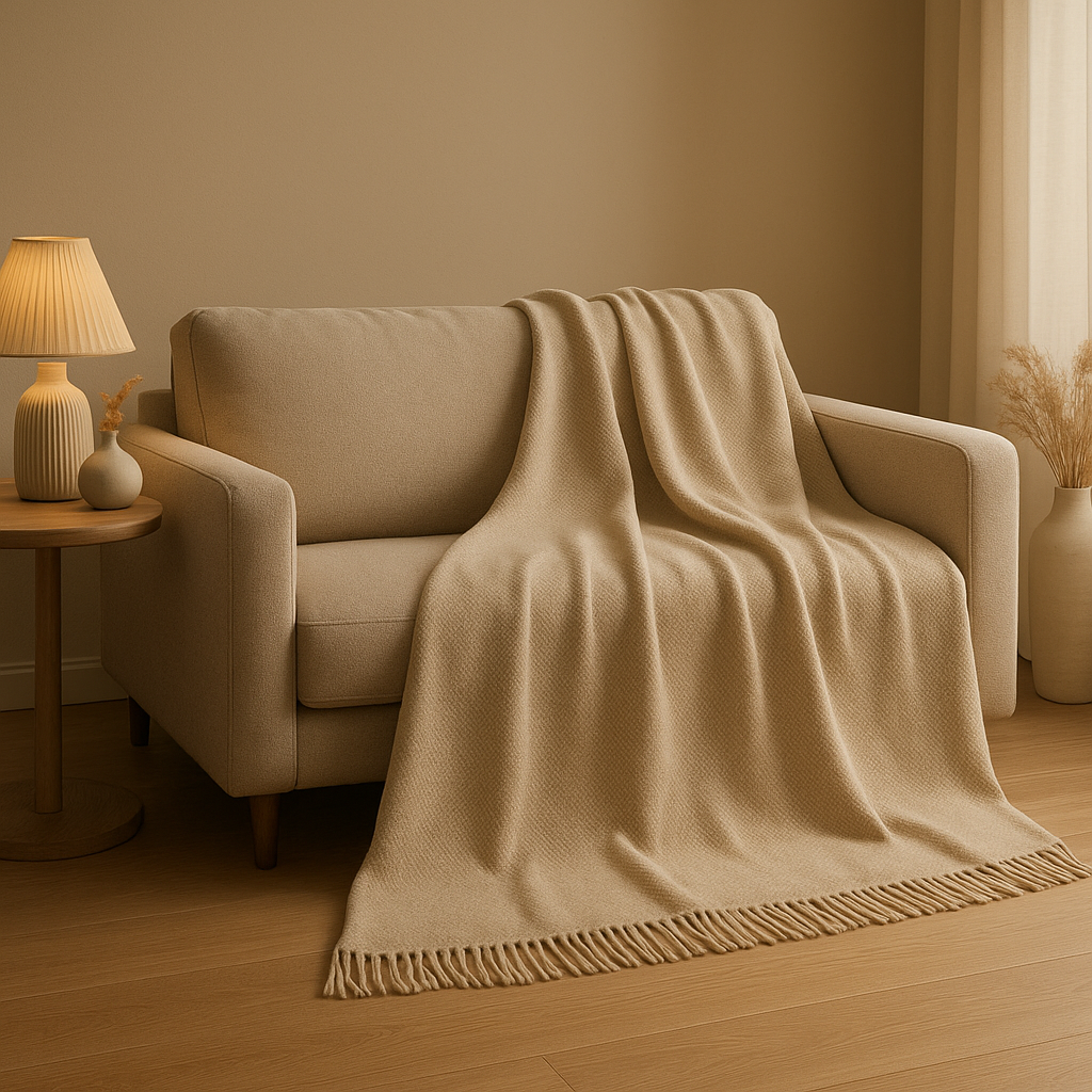 Jeté de canapé grande taille en tissu doux, pour protéger et décorer votre salon