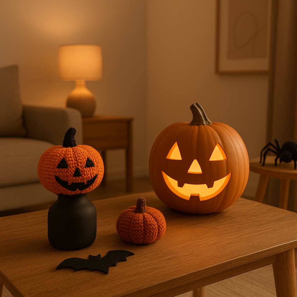 Décorations halloween fait main pour une décoration intérieure effrayante et unique
