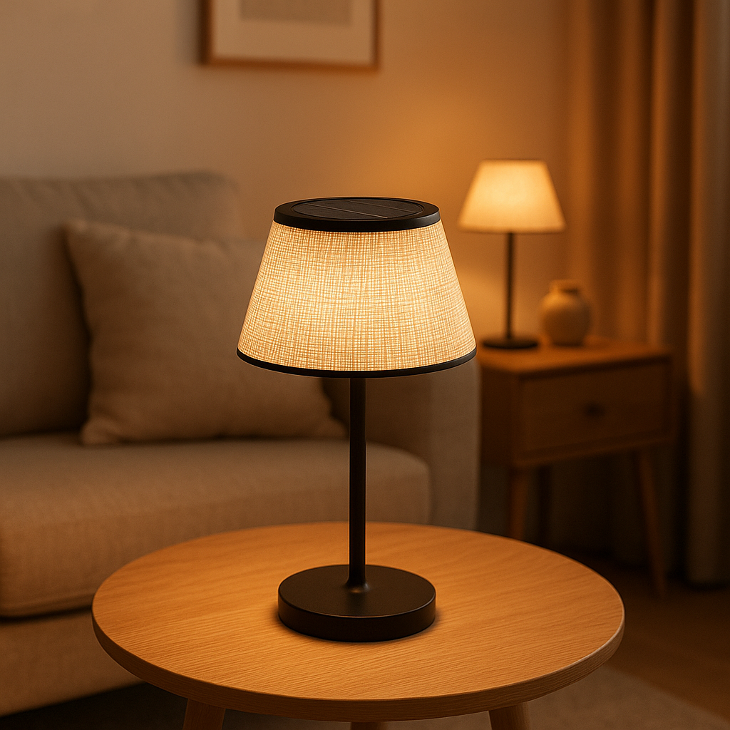 Lampe solaire extérieure élégante pour éclairer votre jardin la nuit