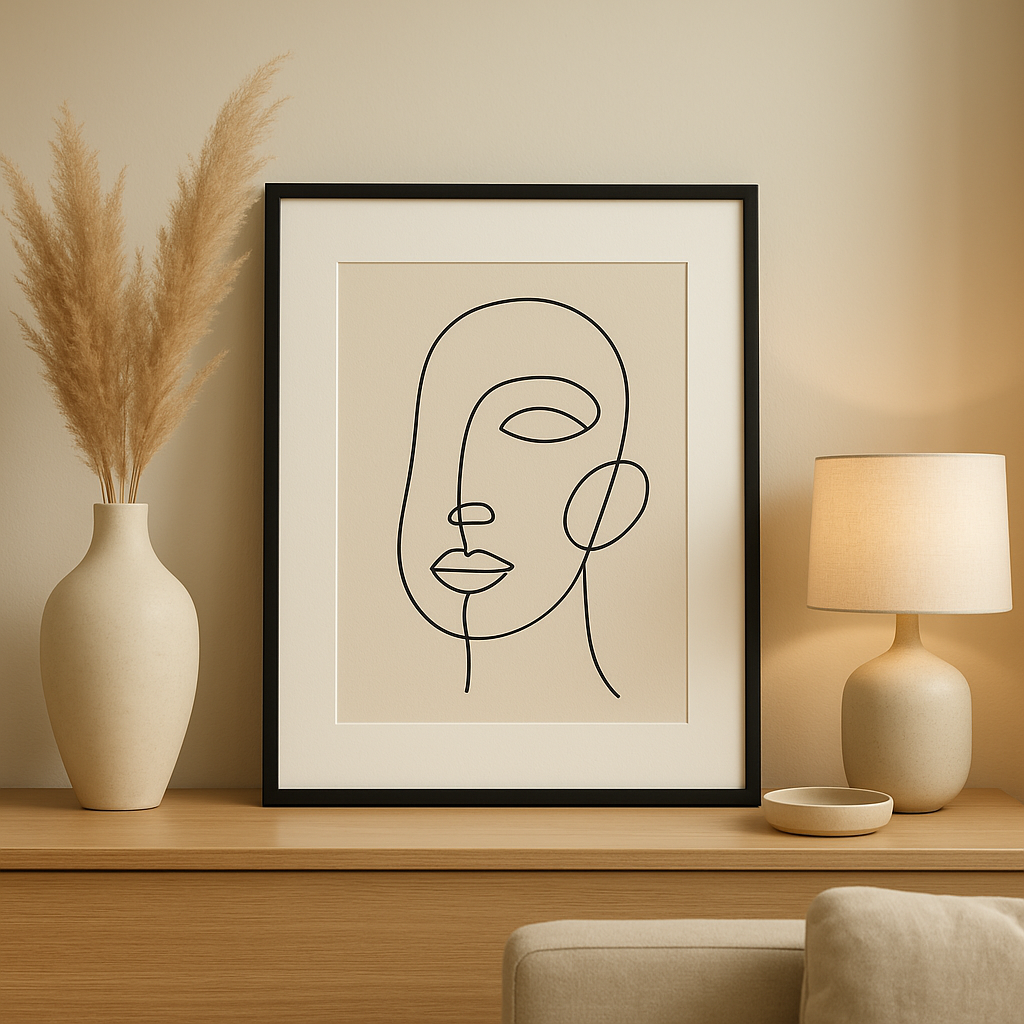 Cadre photo 3 en bois naturel pour afficher vos plus beaux souvenirs en décoration murale.