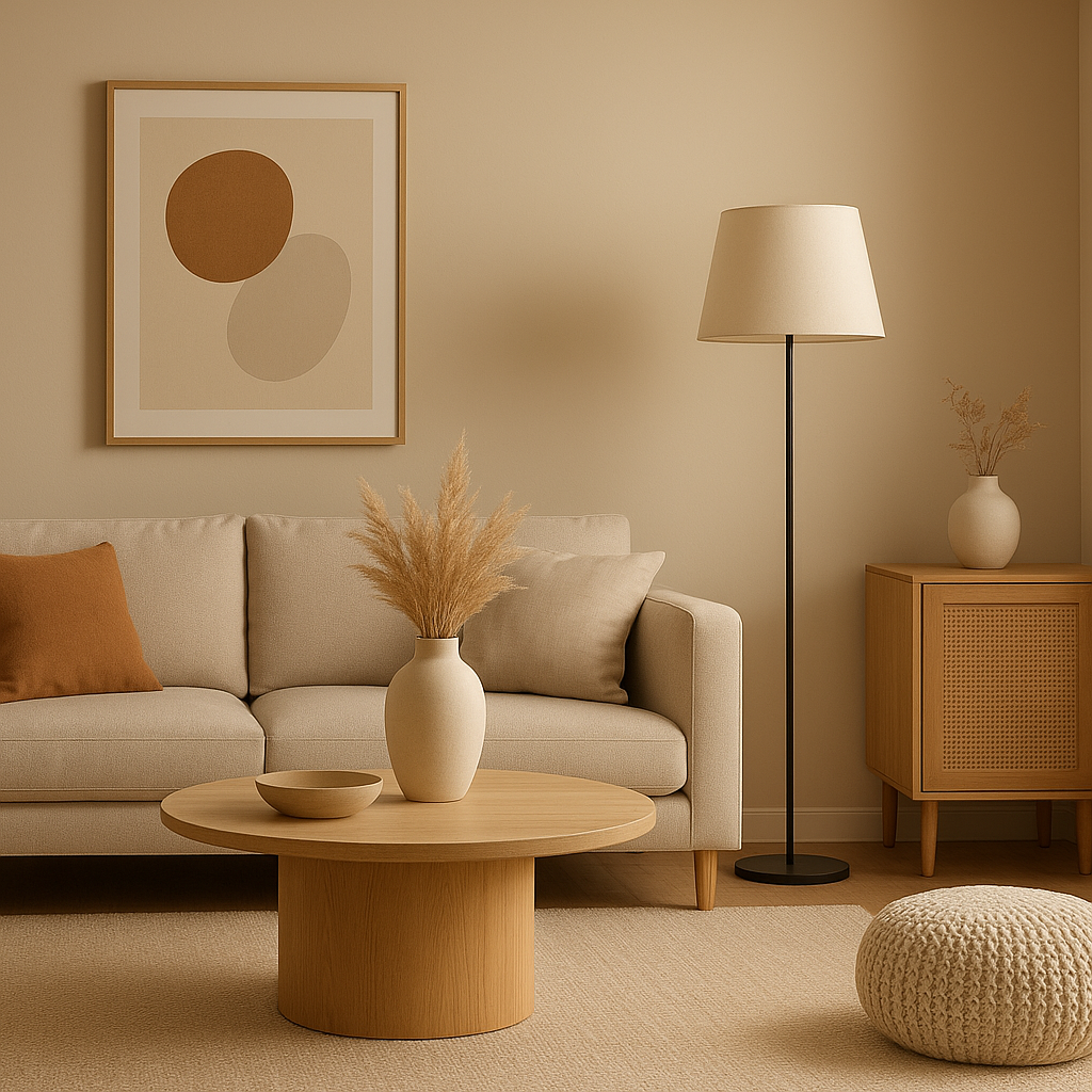 Décoration moderne élégante pour un intérieur contemporain et épuré