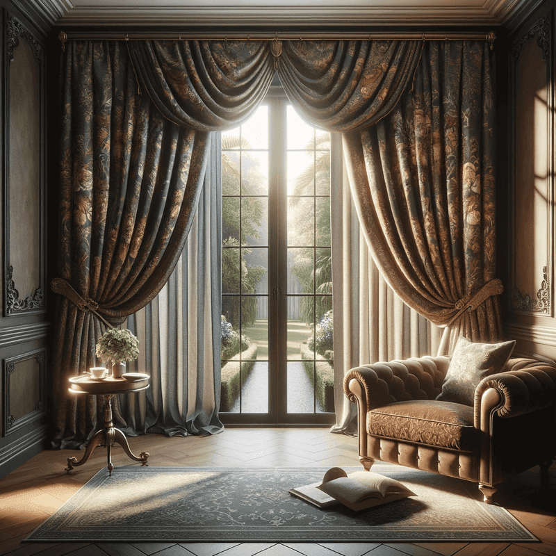 Des rideaux en coton, simples et élégants, pour habiller vos fenêtres avec douceur et naturel.