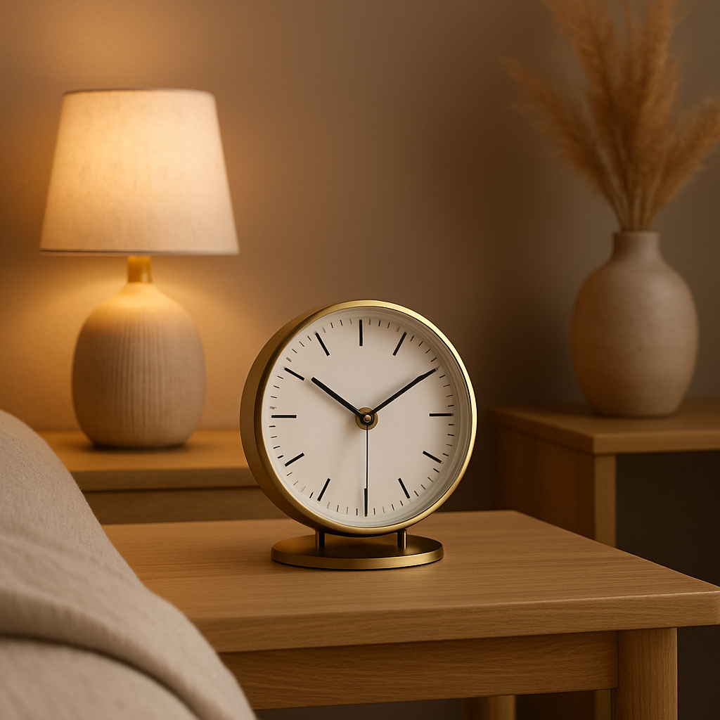 Réveil design moderne pour une décoration intérieure élégante et fonctionnelle