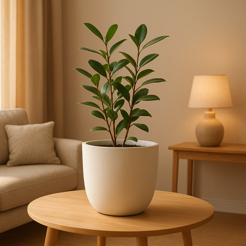 Cache pot design pour plantes d'extérieur, idéal pour embellir votre jardin ou terrasse.