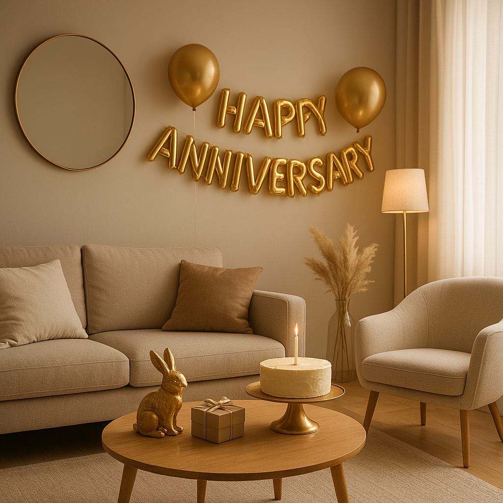 Décoration anniversaire adulte chic pour une fête élégante et raffinée