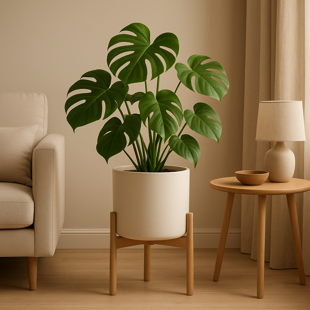Porte plante intérieur design pour suspendre vos végétaux d'appartement