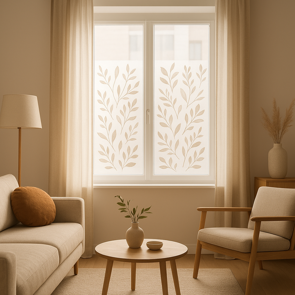 Stickers fenêtre décoratifs pour embellir et personnaliser vos vitres avec élégance.