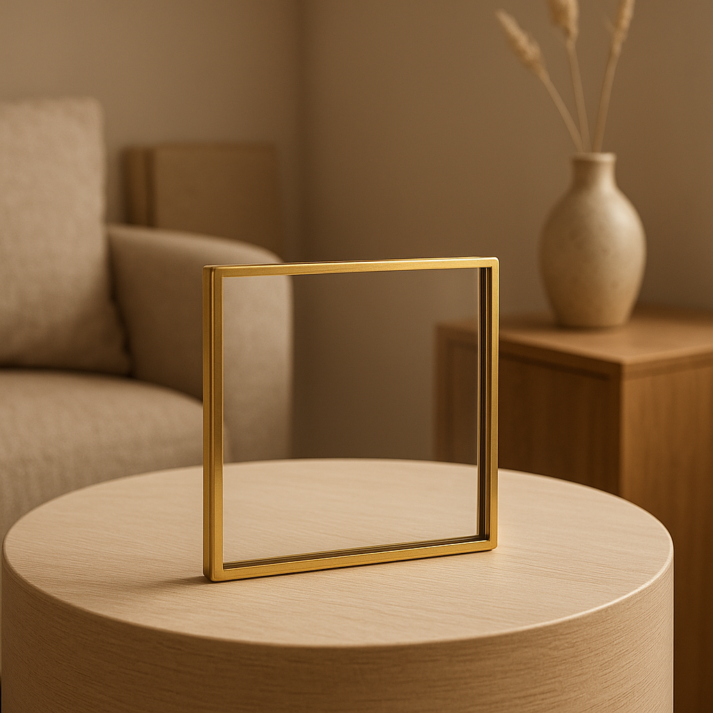 Sous-verre cadre design pour sublimer vos photos et affiches en décoration intérieure