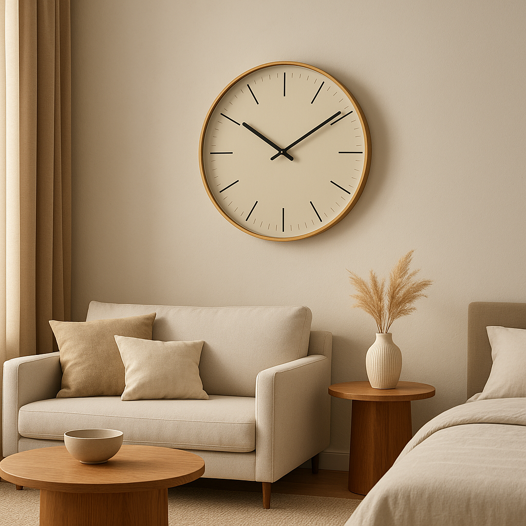 Pendule murale design pour décorer votre intérieur avec élégance et modernité