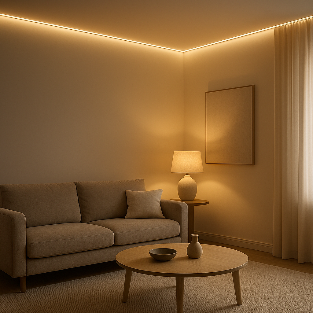 Ruban LED intérieur pour éclairage décoratif et ambiance personnalisée
