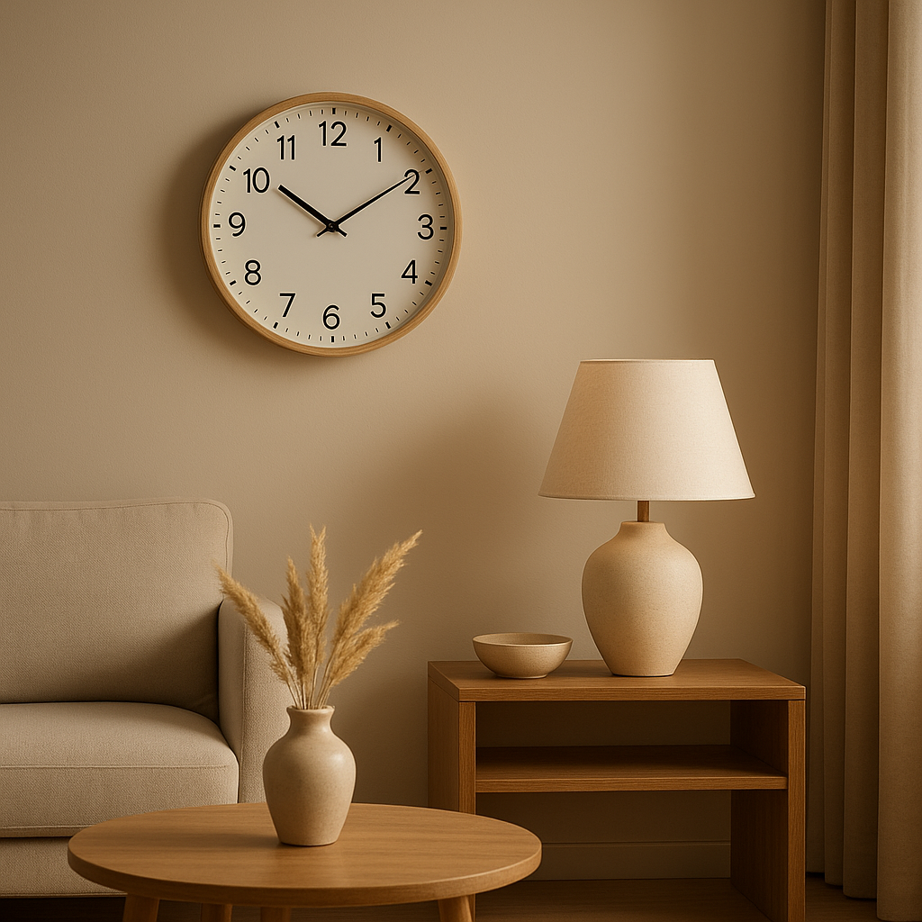 Horloge murale de cuisine design avec un style moderne pour décorer votre intérieur