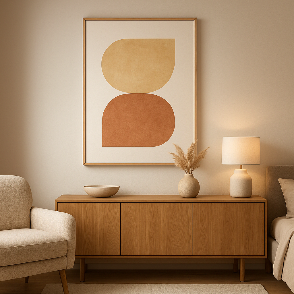 Tableau déco moderne pour embellir votre intérieur avec élégance et style