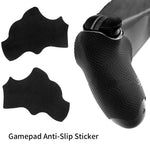 grip antidérapant noir texture micro perforée adhésif ergonomique manette jeu ps4 deux pièces