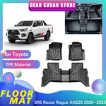 tapis sol noir rayures horizontales clips fixation tpe waterproof moderne résistant clips invisibles tapis