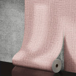 papier peint mural 3d moderne adhésif texture lin blanc gris bleu vert rose beige