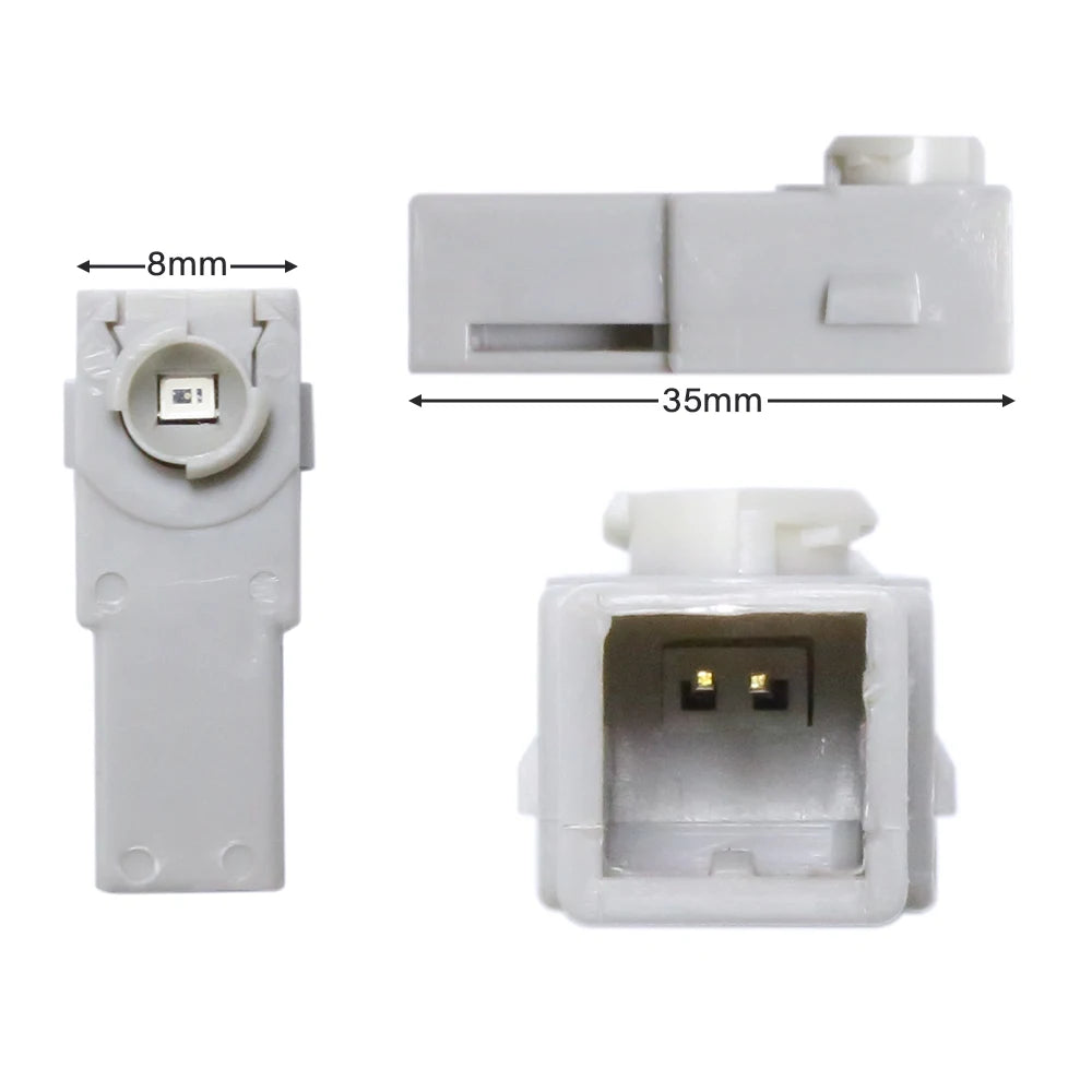 éclairage ambiant led connecteur adhésif moderne gris clair câbles 12v kit voiture