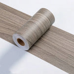papier peint auto adhésif texture bois moderne gris clair beige noir blanc 10cm 5m