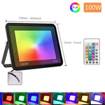 projecteur led rgb ip66 moderne adhésif noir blanc multicolore transparent