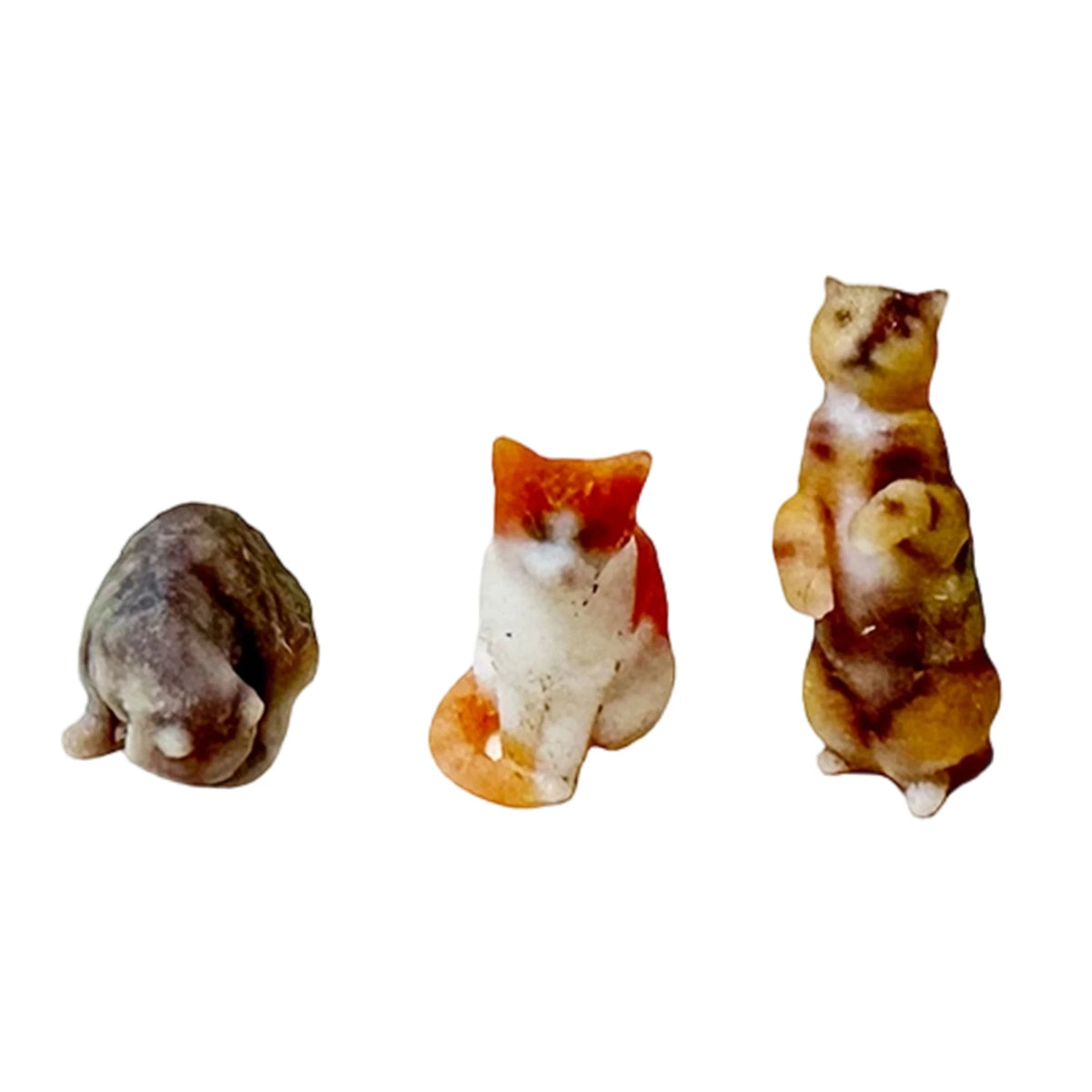 figurines chats décor animaux miniature ornement monitor décoration table cadeau