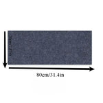 tapis marches escalier antidérapants moderne adhésif gris beige texturé absorbant 80x20cm
