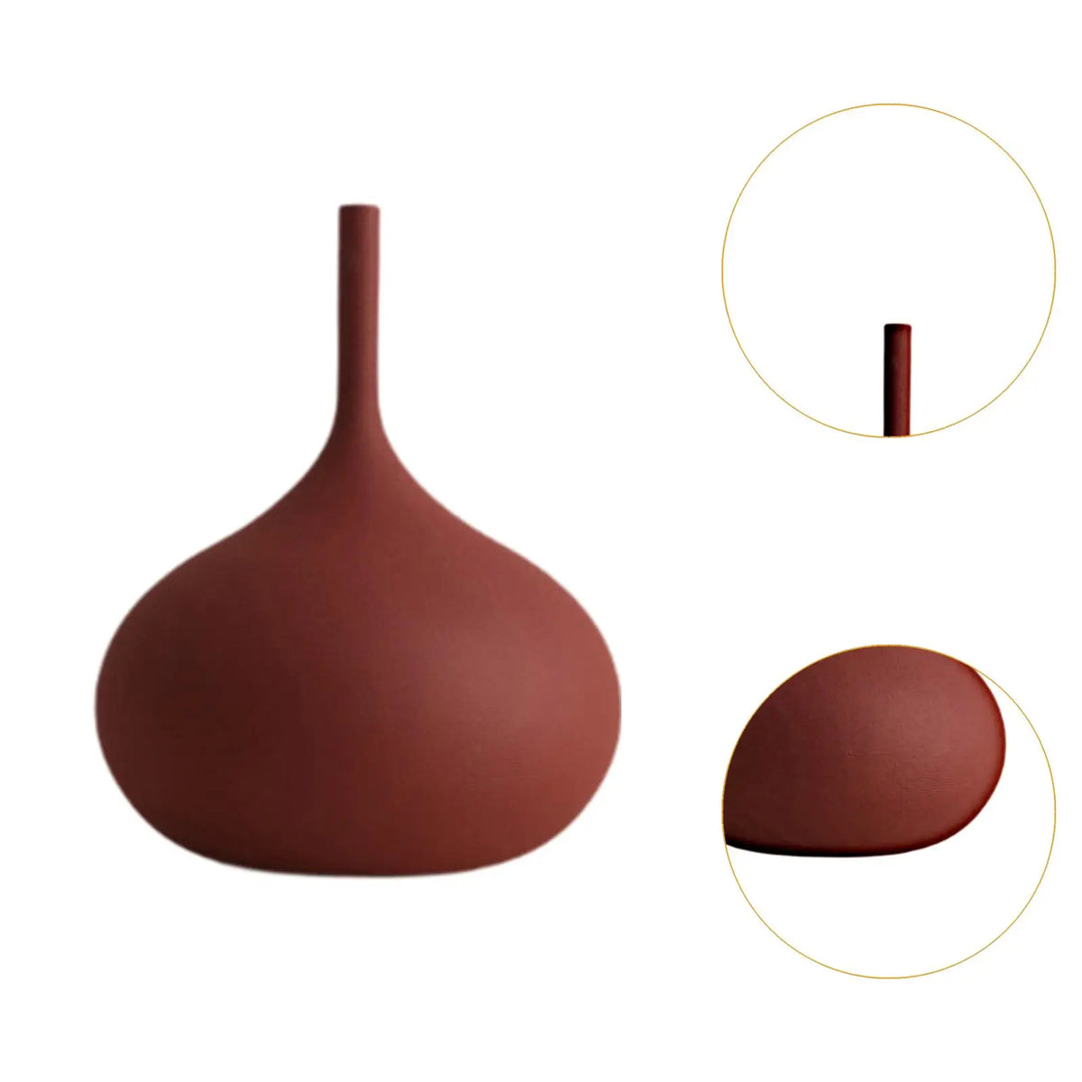 vase decoratif porcelaine moderne minimaliste arragement fleur decoration maison centerpiece table