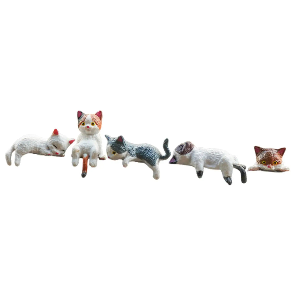 figurines chats décor animaux miniature ornement monitor décoration table cadeau