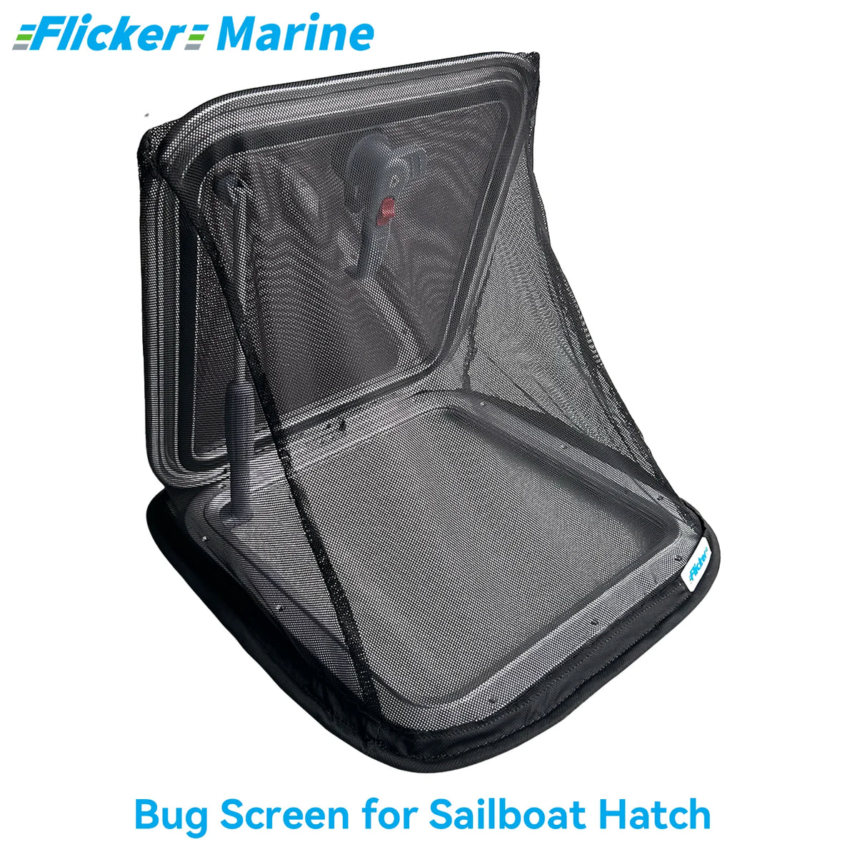 filet anti moustiques hublot voilier noir maille fine pratique robuste poignée intégrée