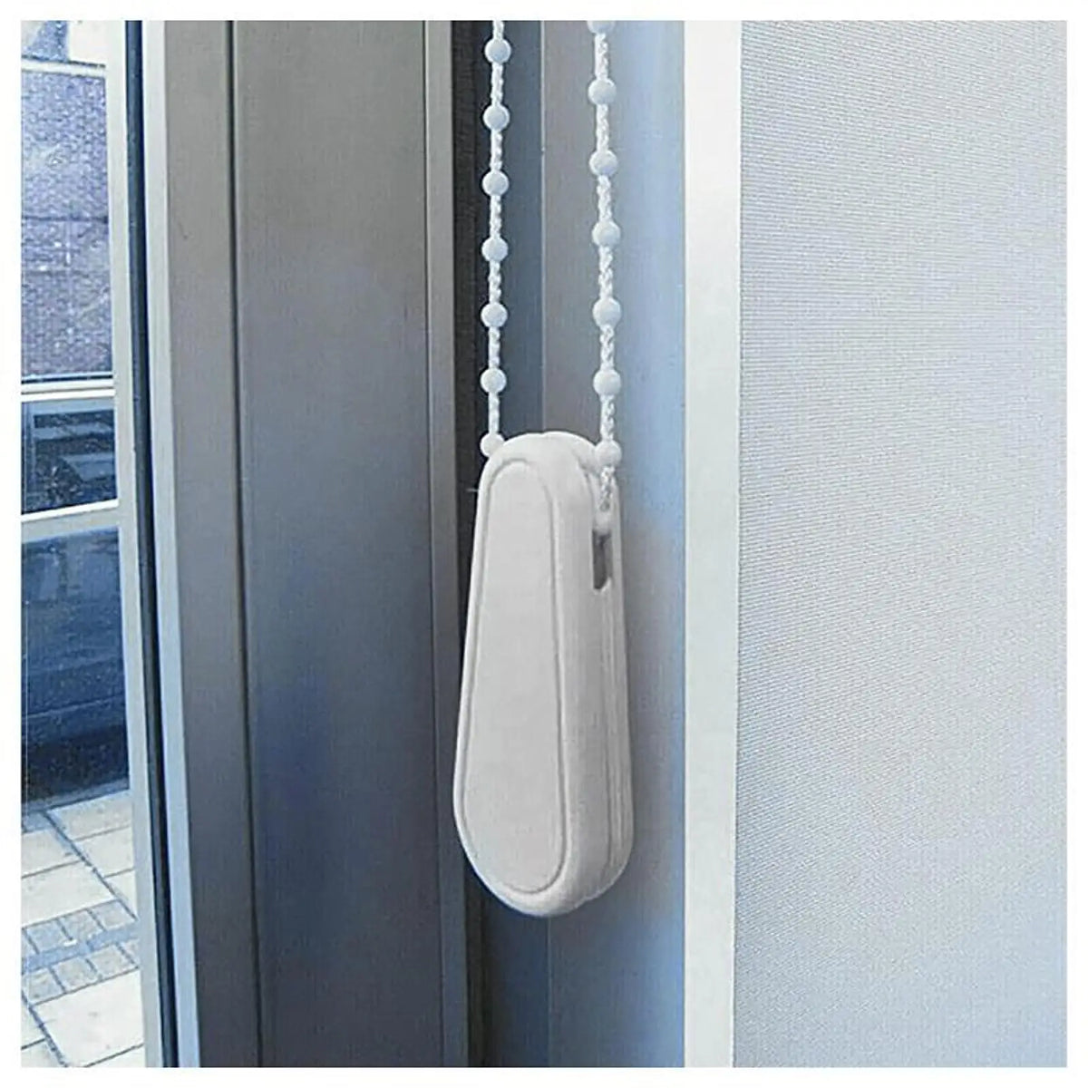 clips rideau blanc moderne opacité plat lisse decoration maison fenetre volets drapery hardware