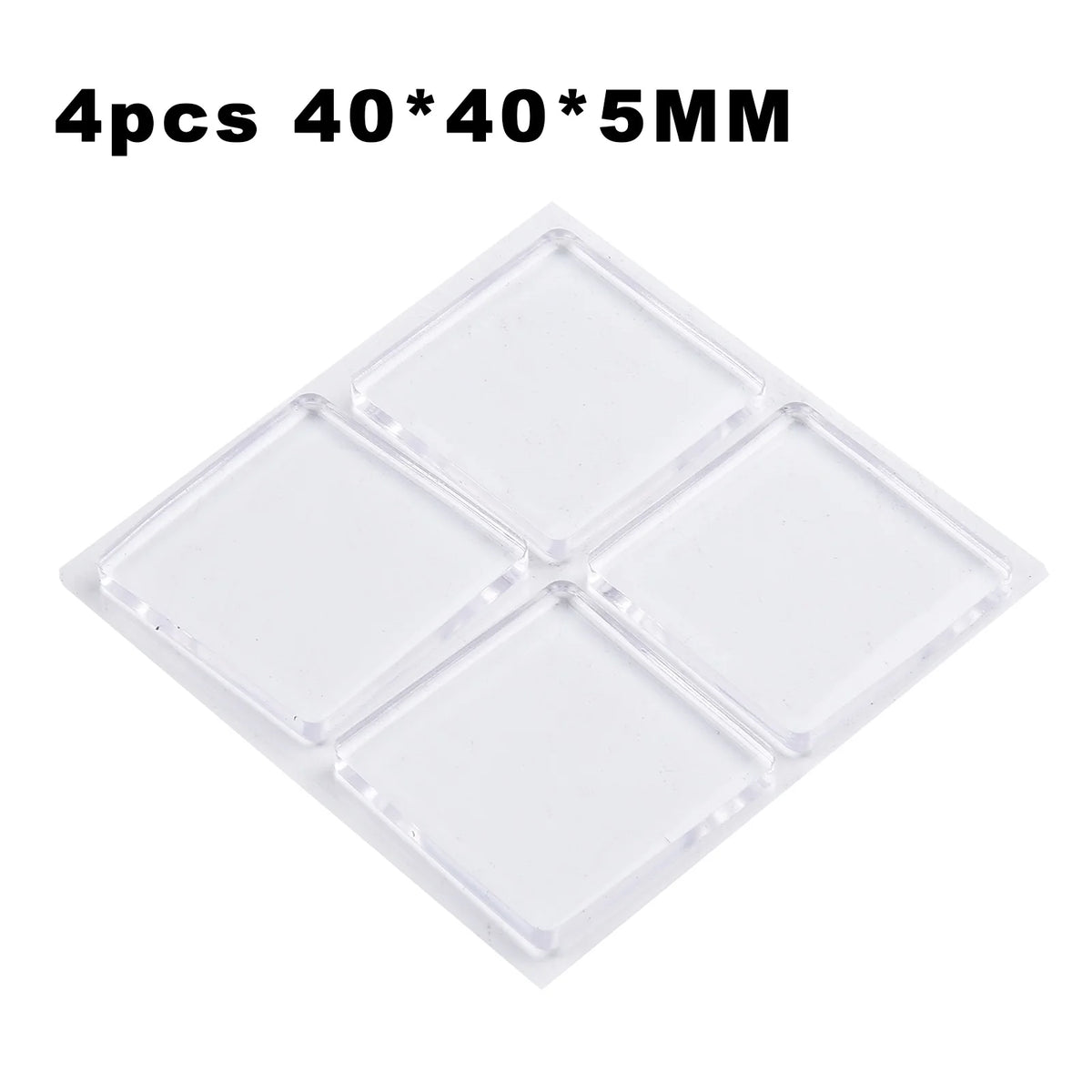 protecteurs porte adhésifs transparents légerement opaques pratiques minimalistes set silicone