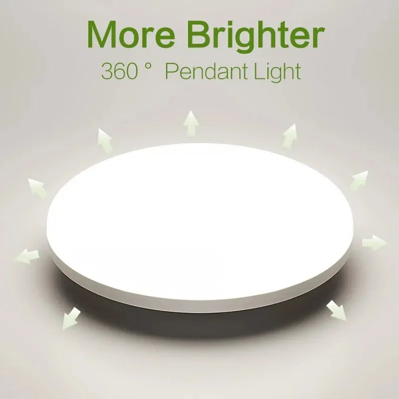 lampe suspendue moderne blanc surface 15cm 18w 24w 36w 48w 6500k 4500k 3000k
