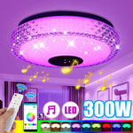 lampe led moderne blanches éclairage rgb bluetooth télécommande chambre coucher murale