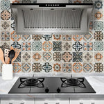papier autocollant décoratif motifs géométriques blanc gris bleu moderne muraux intérieurs adhésif rouleau cutter