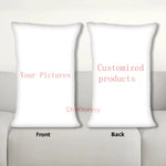 coussin maison lit polyester coton classique blanc double face animé personnalisable bricolage