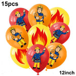 Guirlande décorative pompier Sam pour anniversaire